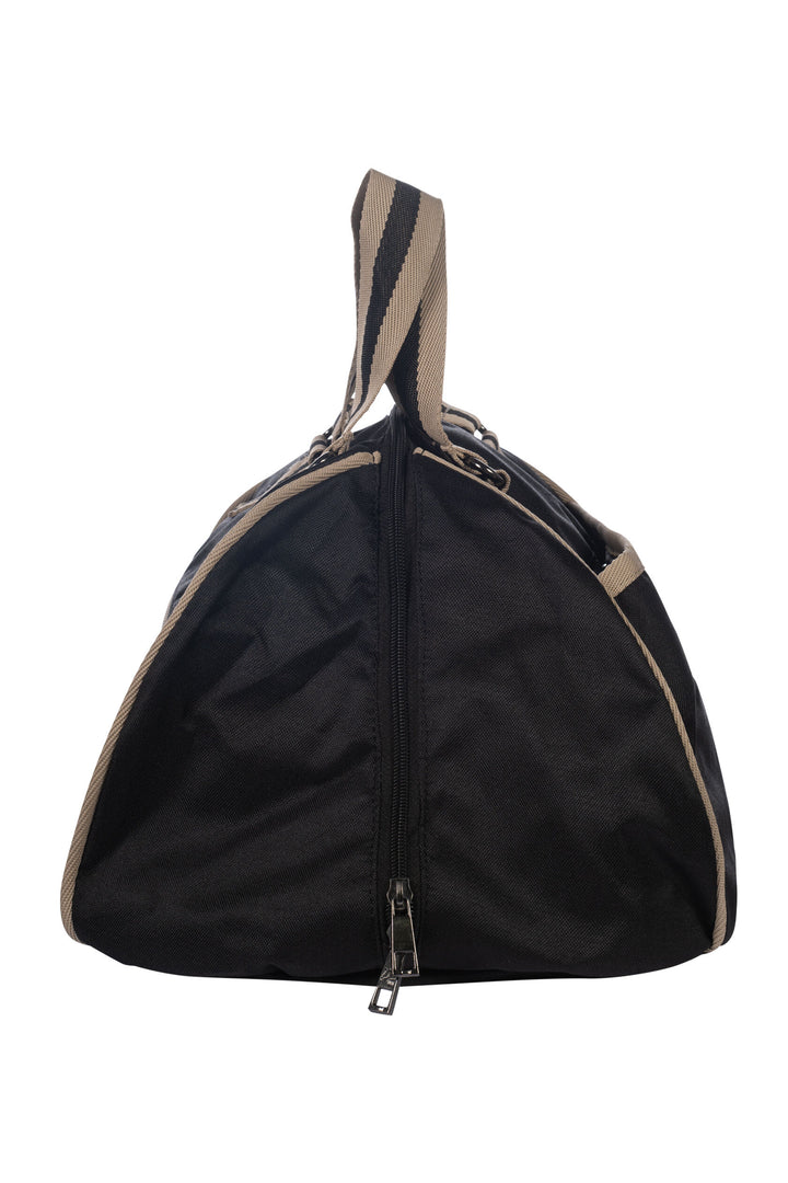 Sac pour casque Joules Noir/Beige - HKM