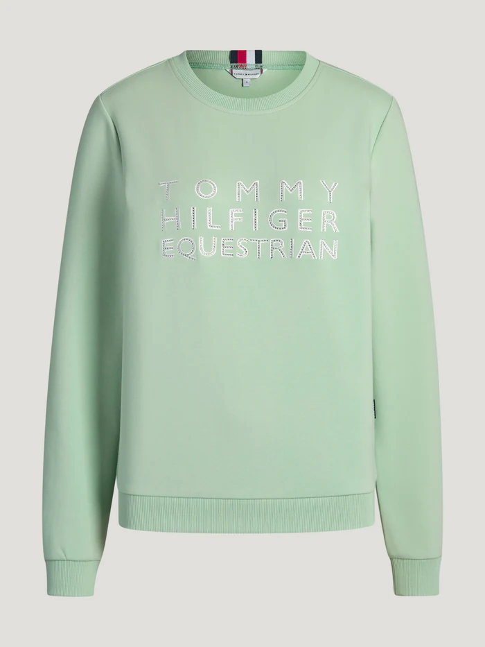 Sweat à strass Belair Belair Mint - Tommy Hilfiger