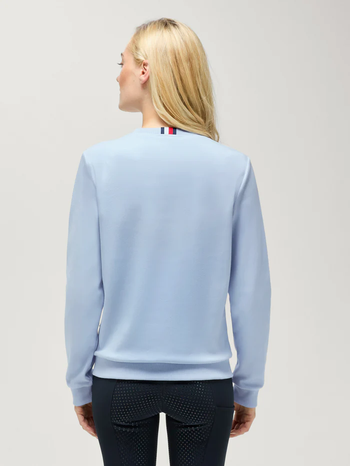 Sweat à strass Belair Sweet Blue - Tommy Hilfiger