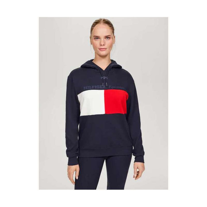 Hoodie berkshire flag Bleu -Tommy Hilfiger