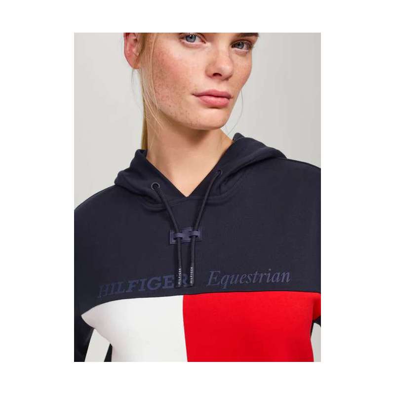 Hoodie berkshire flag Bleu -Tommy Hilfiger