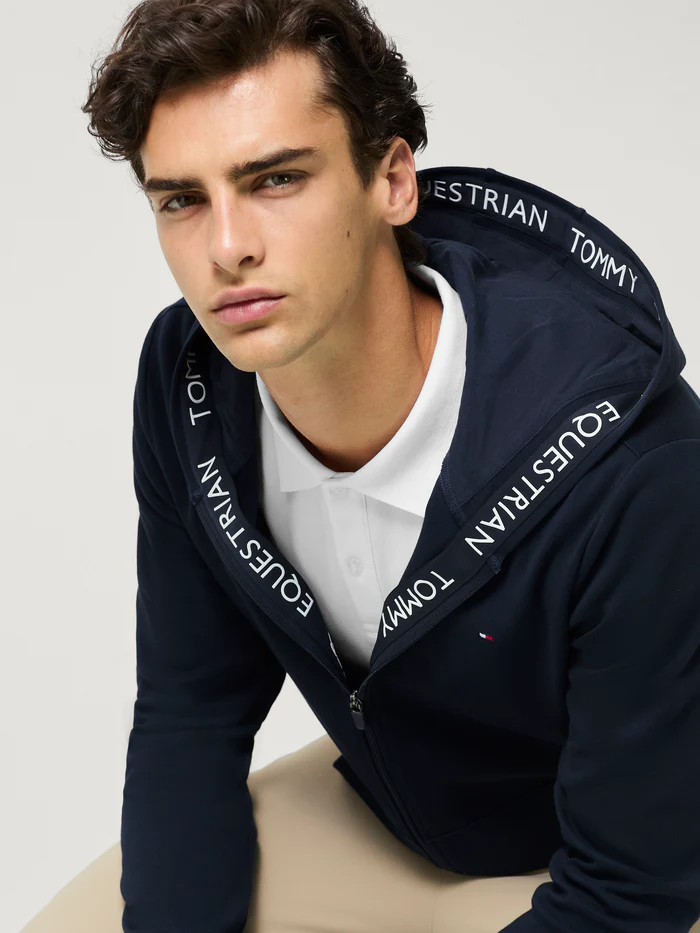Hoodie Zippé Ventura Desert Sky - Tommy Hilfiger