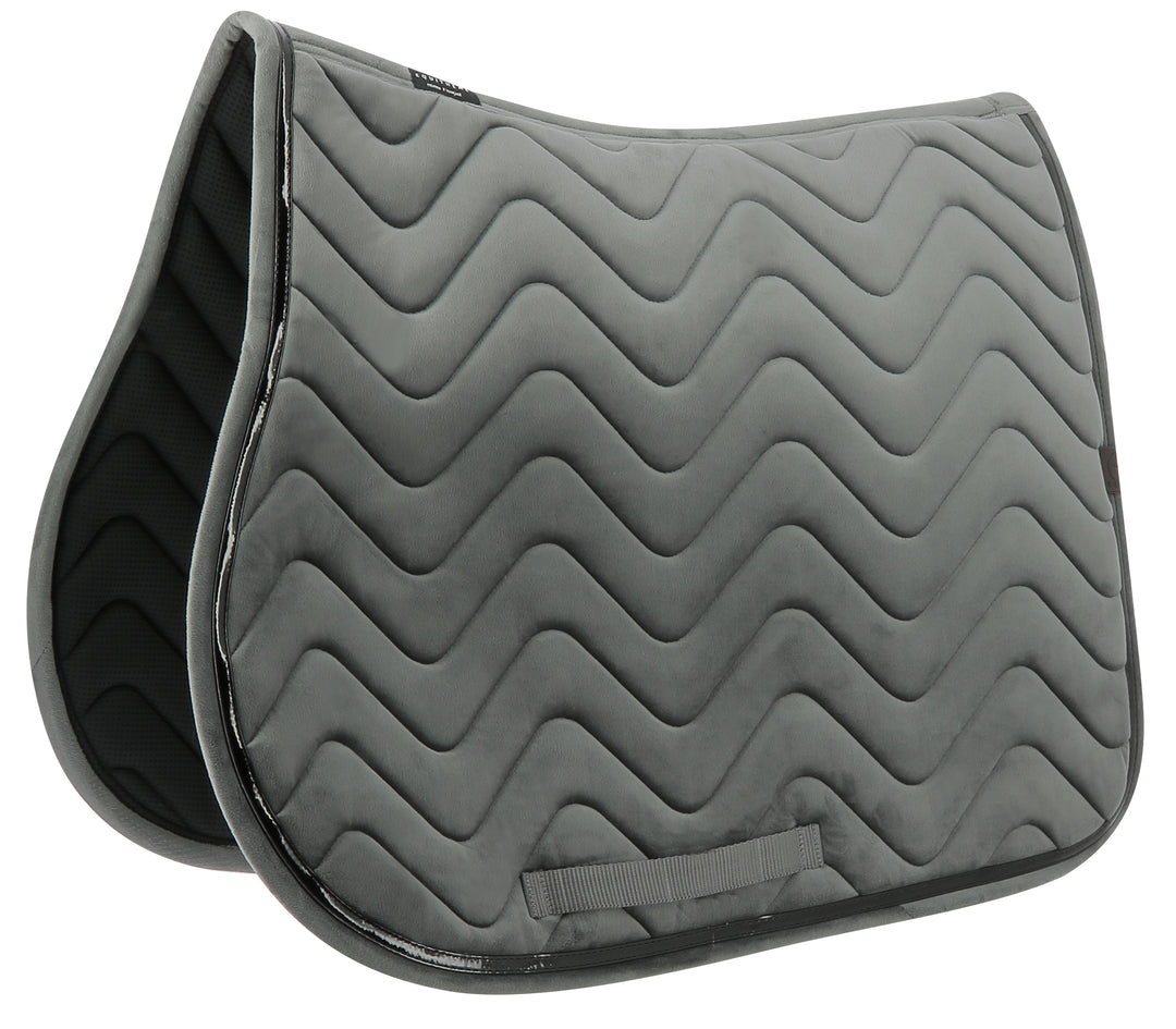 Tapis de Selle Glossy Gris - Equithème