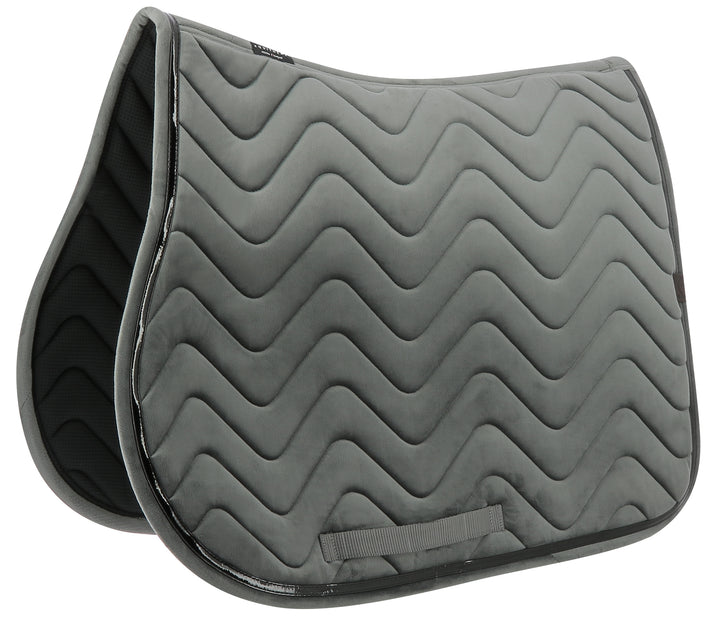 Tapis de Selle Glossy Gris - Equithème