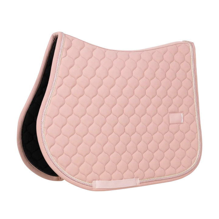 Tapis de Selle Onion Quilt Logo Caoutchouc Jumping Vieux Rose - Kentucky