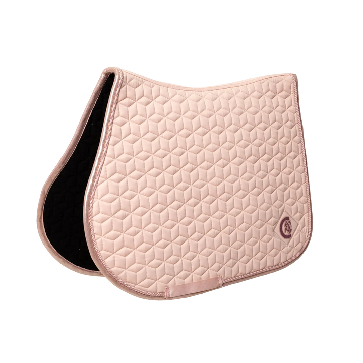 Tapis de selle Pailleté Jumping Rose - Kentucky