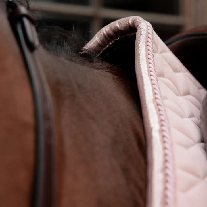 Tapis de selle Pailleté Jumping Rose - Kentucky
