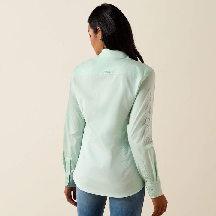 Team kirby western shirt Dusty Aqua - Ariat