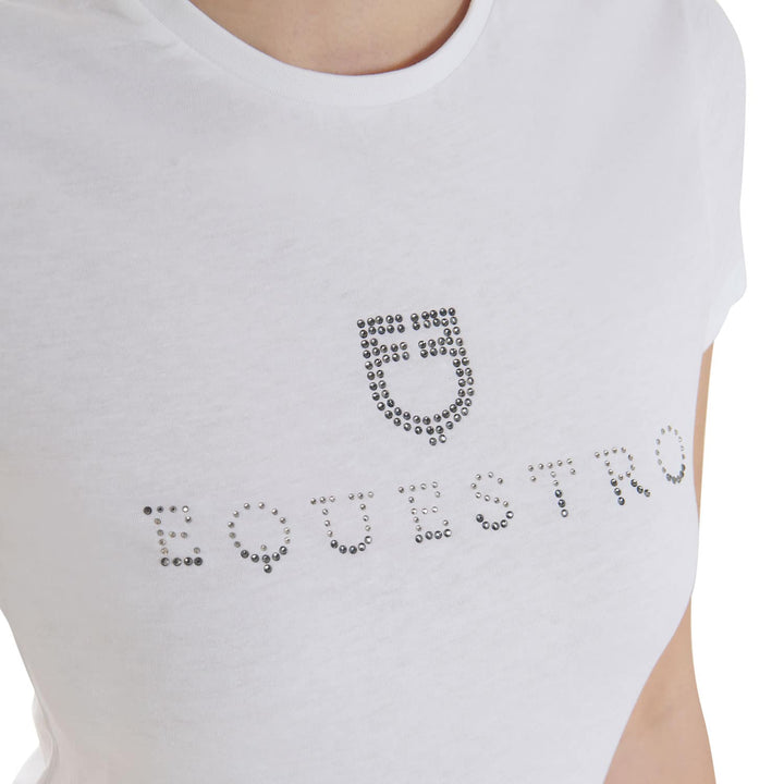 T-Shirt femme Equestro Rhinestone