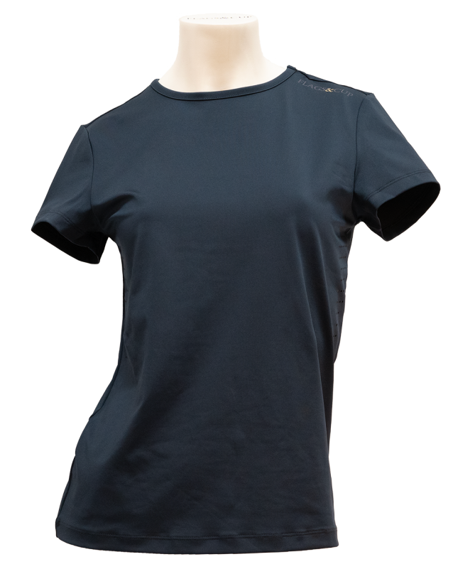 Tee-shirt femme CASORIA Marine - Flags & Cup