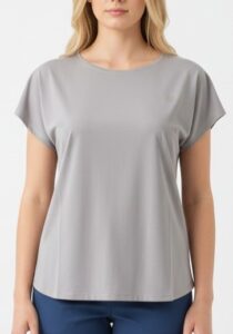 Tee-shirt Ophélie Brume de lin - Égérie