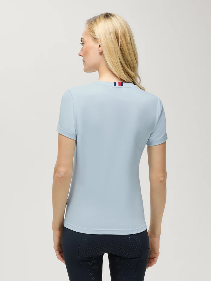 Tee-shirt à strass Malibu Sweet Blue - Tommy Hilfiger