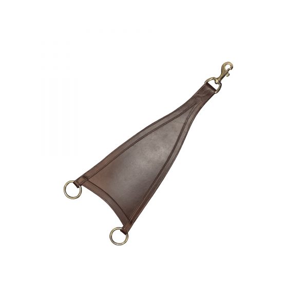 triangle pour fourche de martingale pour cheval de marque canter couleur marron