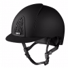 casque d'équitation noir modèle Smart de la marque Kep
