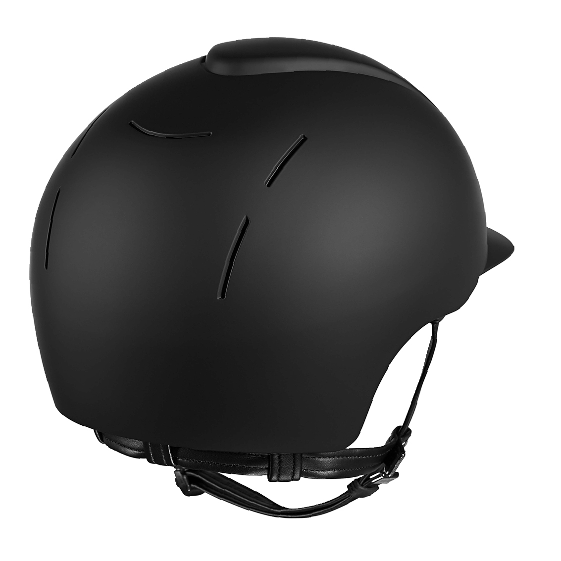 casque d'équitation Kep smart noir matt visière standard