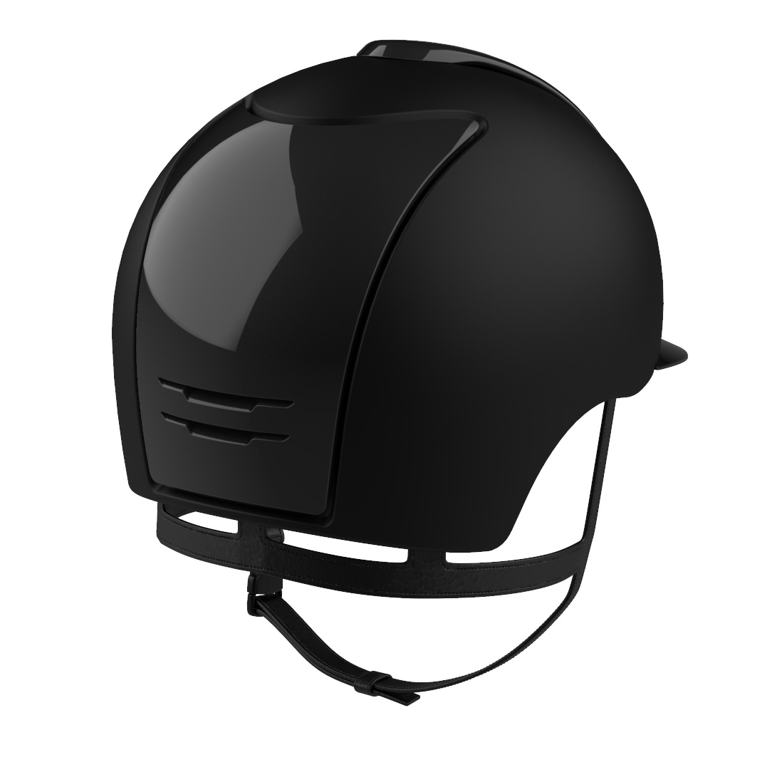 casque d'équitation KEP cromo 2.0 textile polish visière standard noir