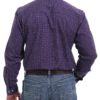 chemise western homme cinch violette