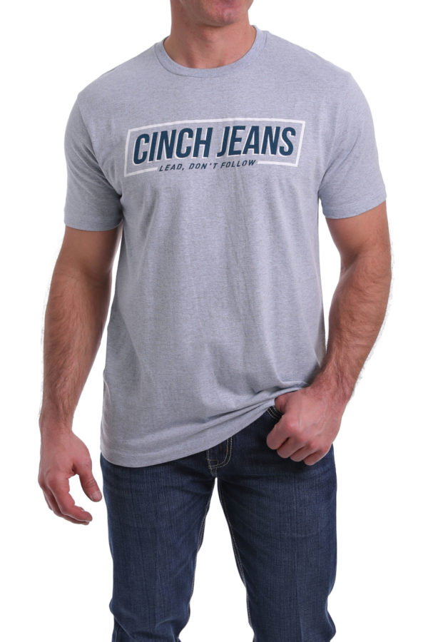 tee-shirt western homme cinch gris