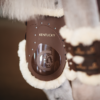 protège boulet élastque cheval kentucky mouton marron