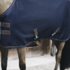 couverture coton kentucky cheval marine