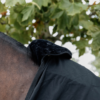 horse bib cheval protection garrot couverture mouton noir