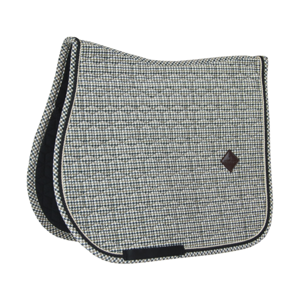 tapis selle cheval equitation pied de poule kentucky jumping cso