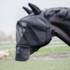 masque anti mouche pour cheval kentucky noir