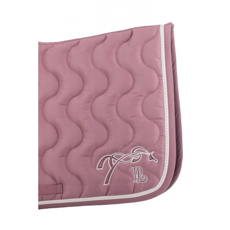 tapis de selle cheval équitation de marque pénélope couleur rose