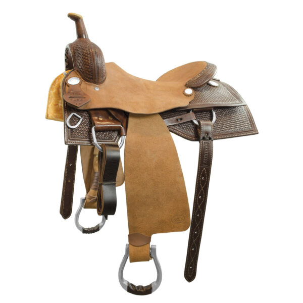 selle cheval pour équitation western cutting pool's