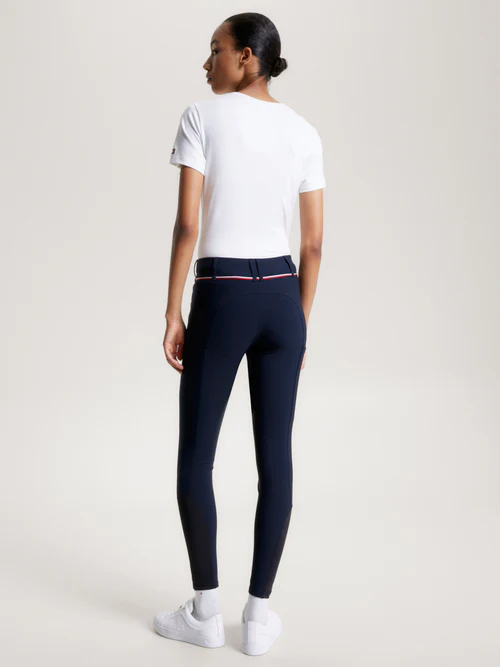 pantalon d'équitation tommy hilifiger equestrian femme couleur bleu marine modèle geneva