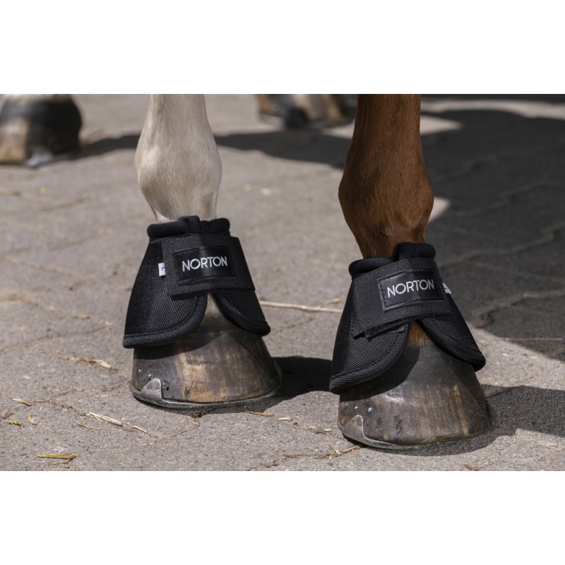 cloches protection pour pied cheval norton noir