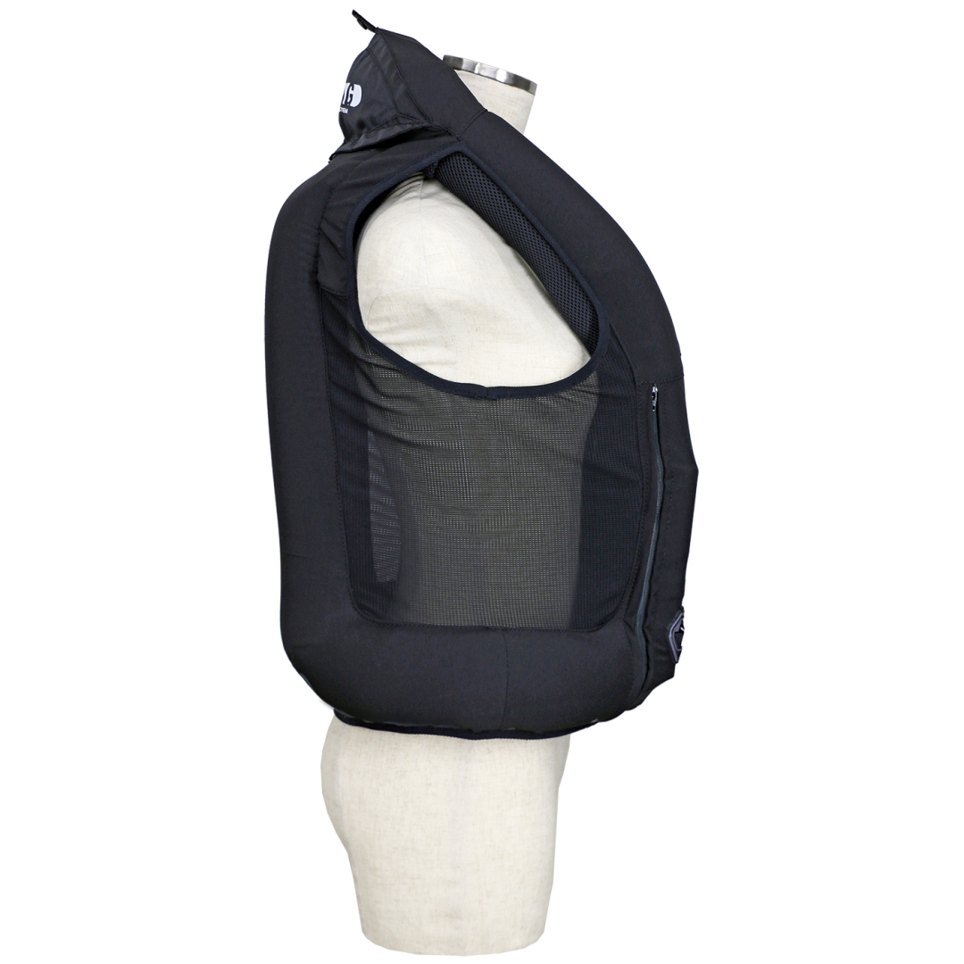 gilet airbag airflex pour cavalier équitation noir