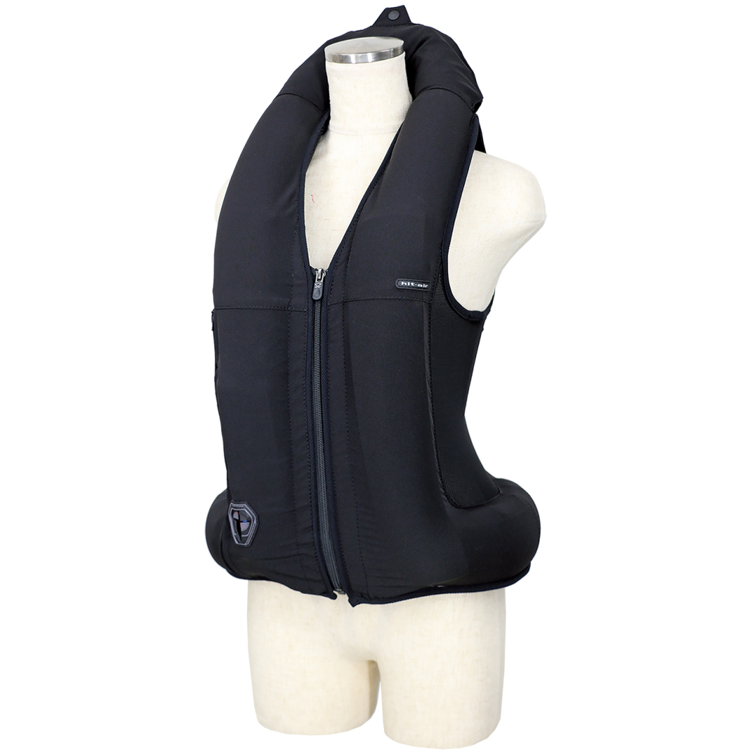 gilet airbag airflex pour cavalier équitation noir