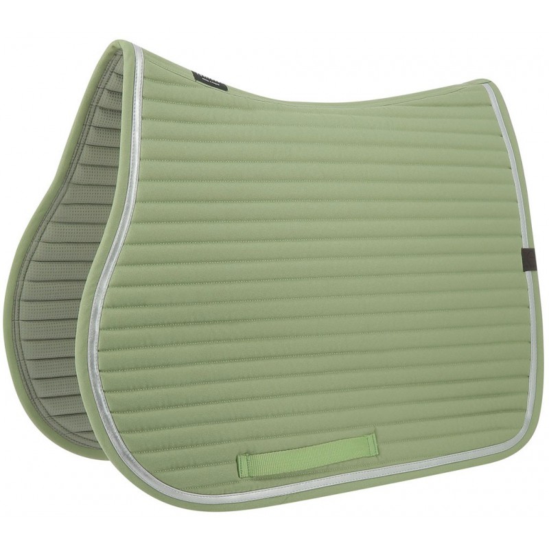 tapis de selle equitheme spring vert clair