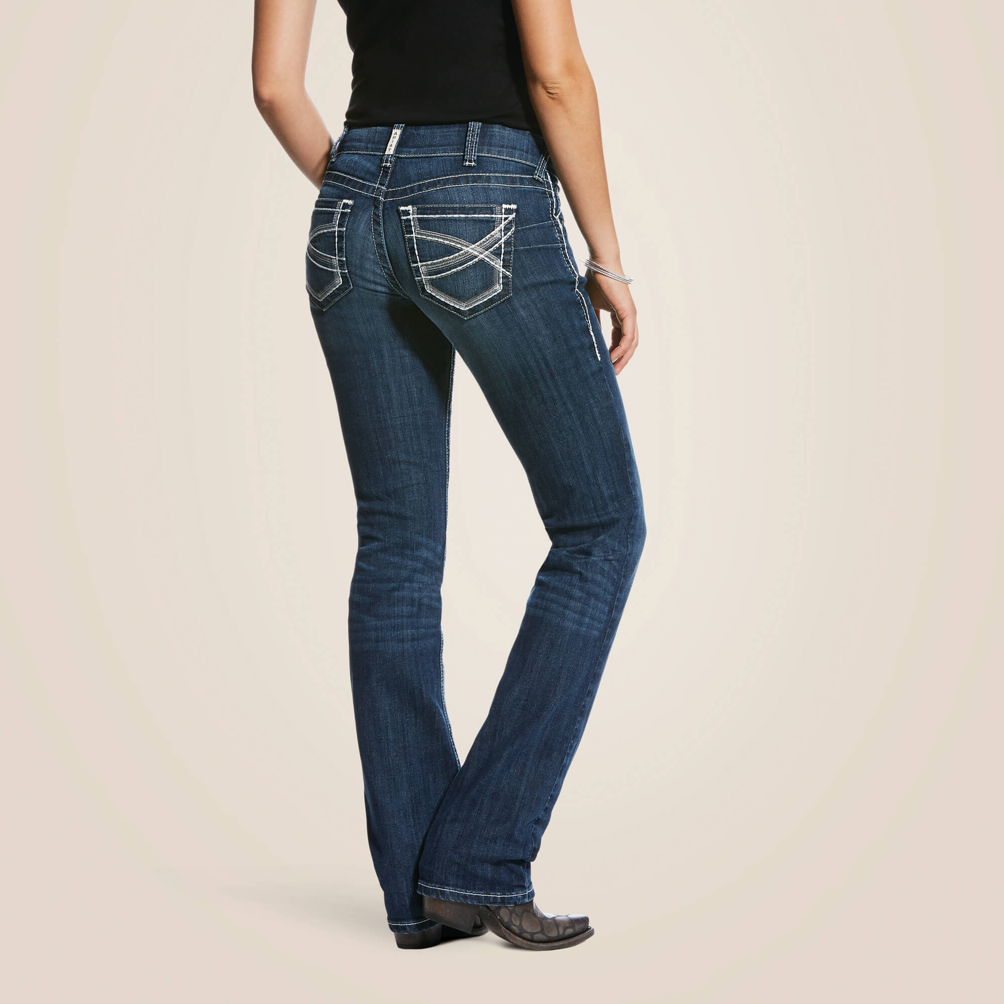 jeans western équitation pour femme de marque ariat