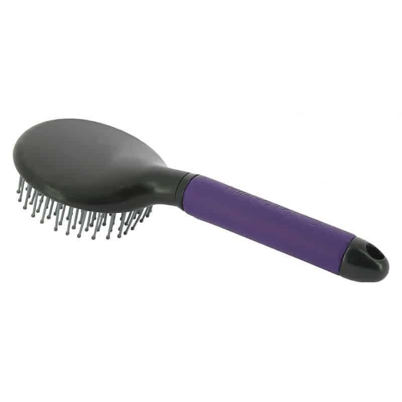 brosse à crin cheval équitation hippotonic soft couleur violet