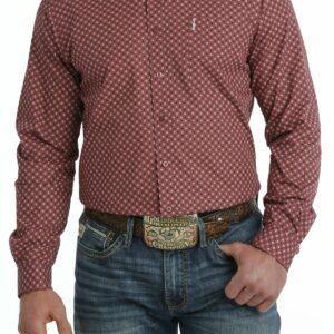 chemise-equitation-western-homme-cinch-a-motif-brodeaux