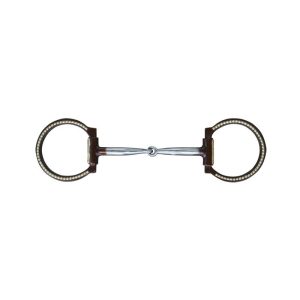 mors-cheval-equitation-western-snaffle show-silver