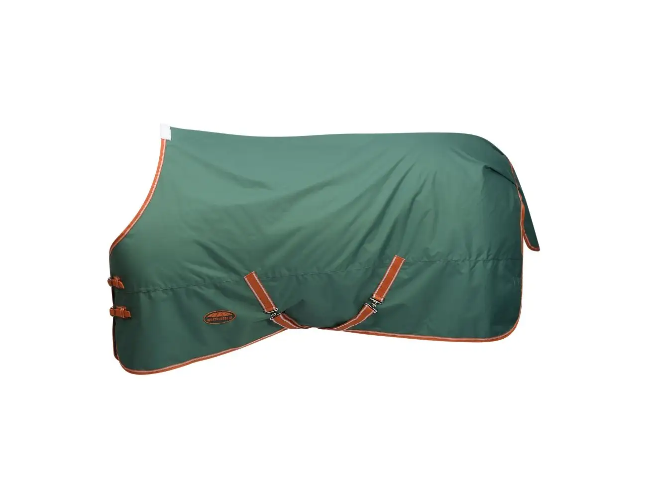 couverture pour cheval de marque weatherbeeta comfiter tyra standard neck medium ou lite plus 200 grammes ou 50 grammes couleur vert foncé