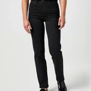 jeans-western-femme-wrangler-straight-drainpipe-noir