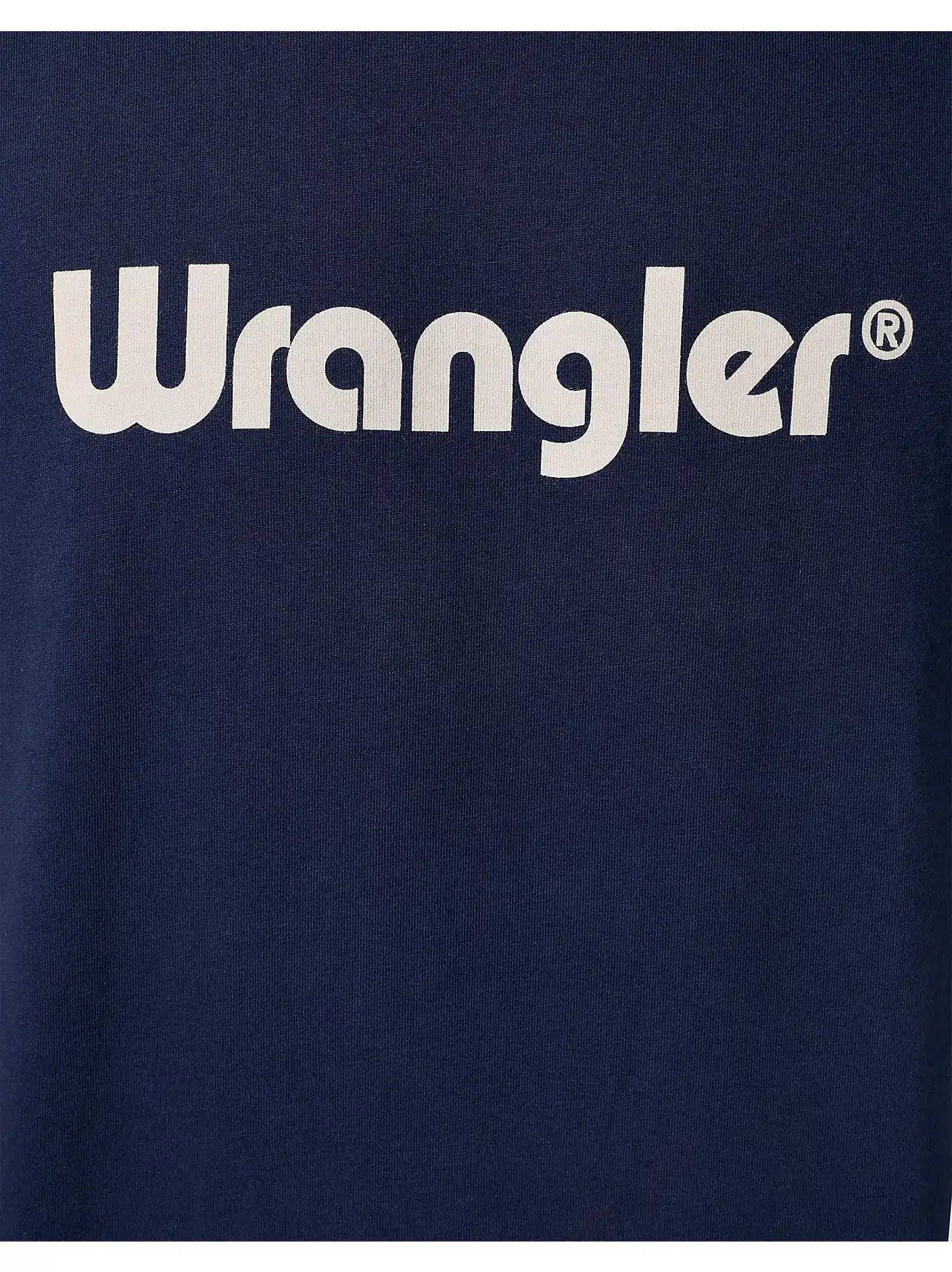 tee-shirt wrangler équitation western pour homme couleur bleu marine