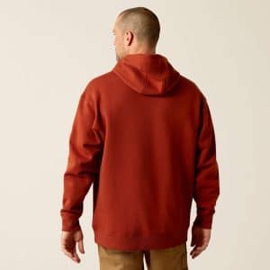 sweat ariat ranch goods femme couleur rouge